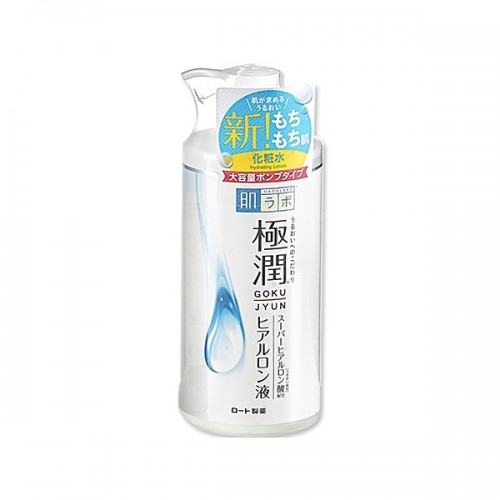 肌研 極潤玻尿酸超保濕化妝水 (滋潤型) 400ml (大容量泵裝)